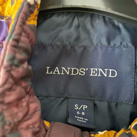 Lands End Fall/Spring Floral Jacket - Picture 2 of 5